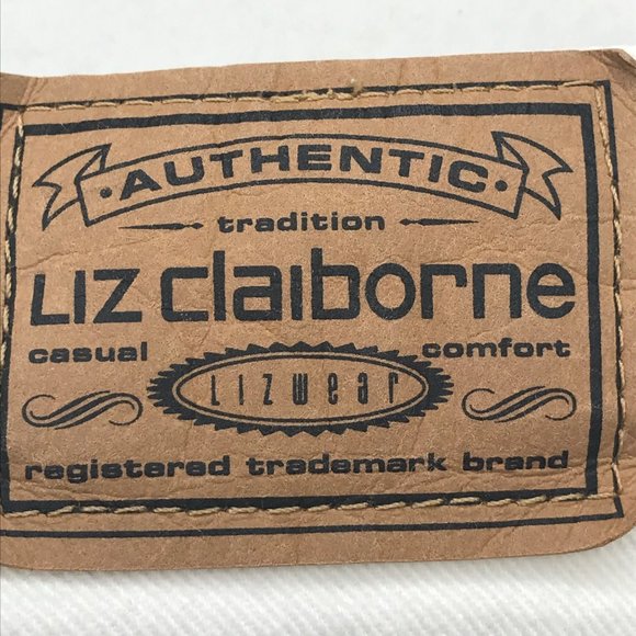 Liz Claiborne Lizwear Women's 6 Petite Regular White Jean Preowned - Picture 6 of 12